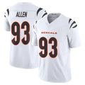 Jdoa C.Bengals #93 Jonathan Allen Player White Vapor F.U.S.E. Limited Home Game Stitched Jerseys