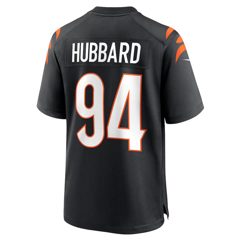 Jdoa C.Bengals #94 Sam Hubbard Black Player Game Stitched Jerseys