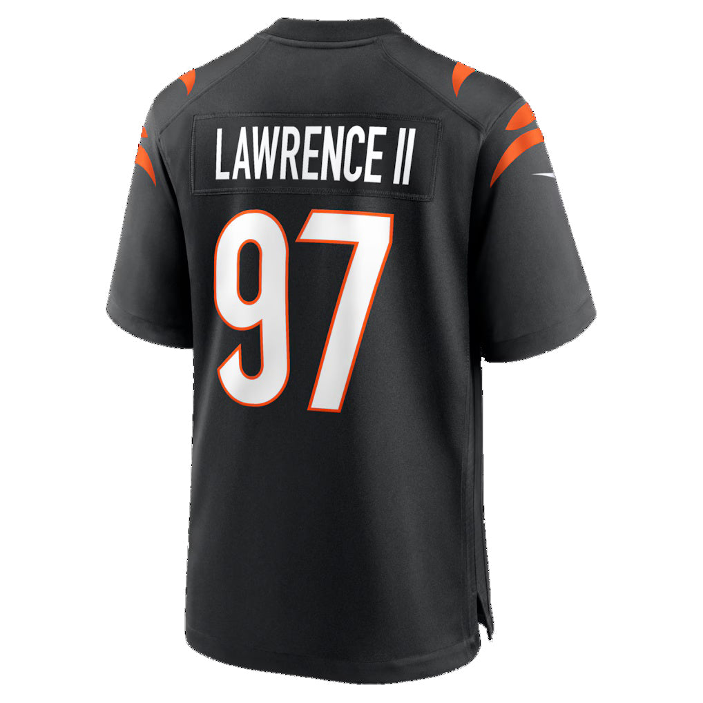 Jdoa C.Bengals #97 Dexter Lawrence II Black Game Stitched Jerseys