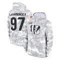 Jdoa C.Bengals #97 Dexter Lawrence II Player Arctic Camo Salute to Service Pullover Hoodie Limited Stitched Jerseys