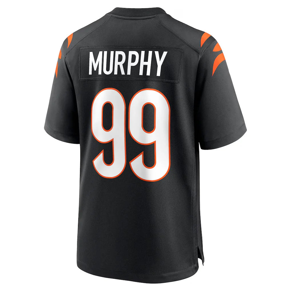 Jdoa C.Bengals #99 Myles Murphy Player Black Home Game Stitched Jerseys