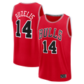 Jdoa C.Bulls #14 Matas Buzelis Red Fast Break Replica Player Jerseys - Icon Edition