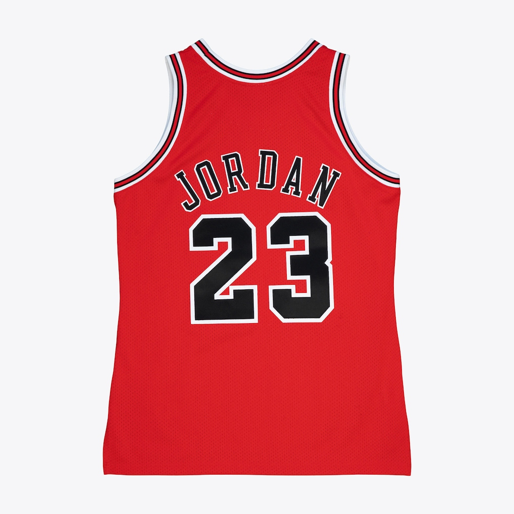 Xdoa C.Bulls #23 Michael Jordan Mitchell & Ness Red 1997-98 Authentic Jerseys