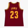 Xdoa C.Cavaliers #23 LeBron James Mitchell & Ness Wine 2015-16 Swingman Jerseys