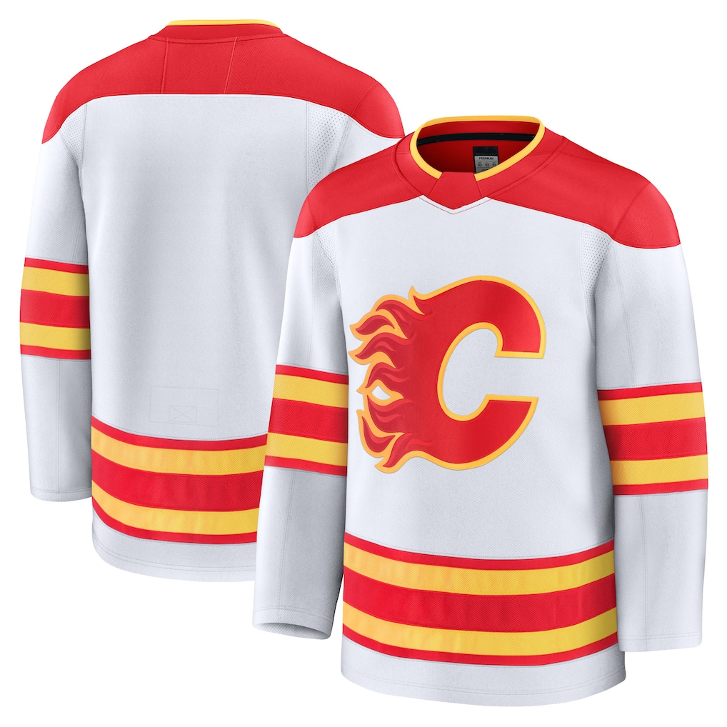 Jdoa C.Flames White Away Premium Jerseys