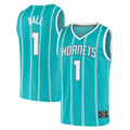 Xdoa C.Hornets #1 LaMelo Ball  Teal Fast Break Replica Jerseys - Icon Edition