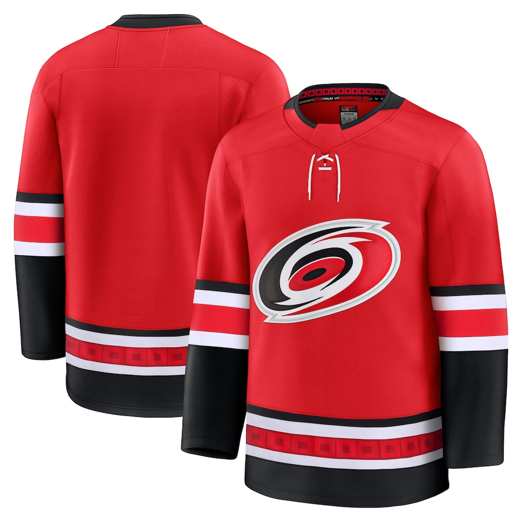 Jdoa C.Hurricanes Red Alternate Premium Stitched Jerseys