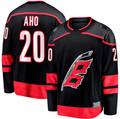 Jdoa C.Hurricanes #20 Sebastian Aho Black Home Breakaway Stitched Jerseys