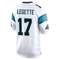 Jdoa C.Panthers #17 Xavier Legette Player White Game Stitched Jerseys