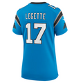 Jdoa C.Panthers #17 Xavier Legette Blue Player Game Stitched Jersey