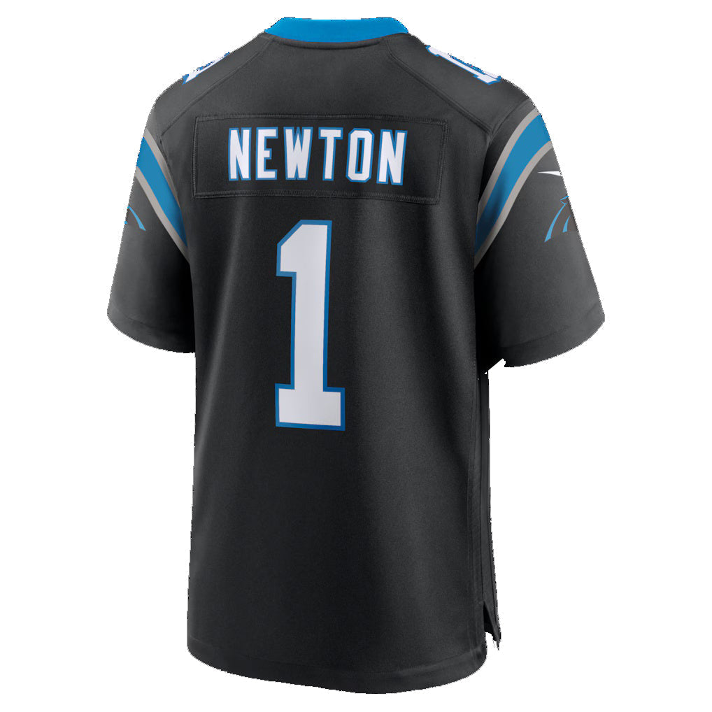 Jdoa C.Panthers #1 Cam Newton Black Team Retired Game Stitched Jerseys