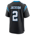 Jdoa C.Panthers #2 Mike Jackson Player Black Home Game Stitched Jerseys
