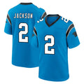 Jdoa C.Panthers #2 Mike Jackson Player Blue Home Game Stitched Jerseys
