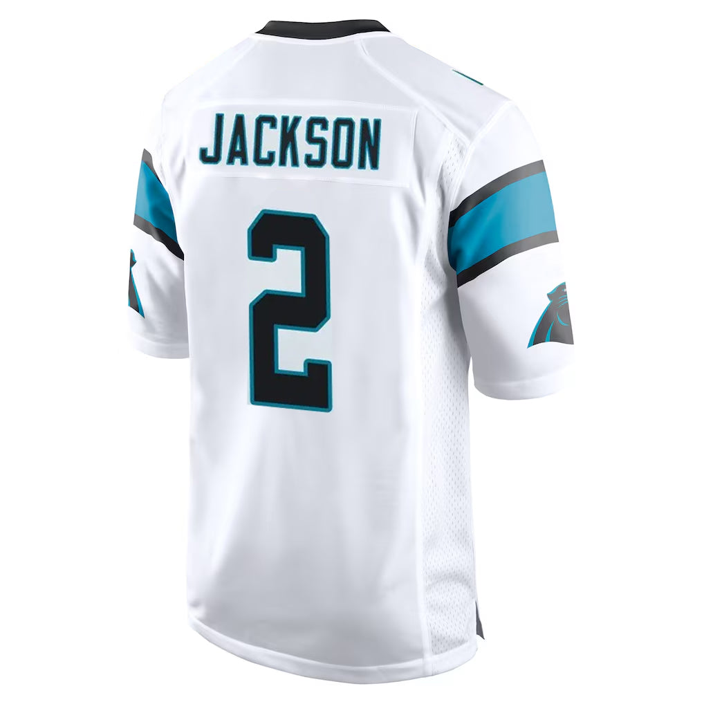 Jdoa C.Panthers #2 Mike Jackson Player White Game Stitched Jerseys