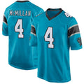 Jdoa C.Panthers #4 Tetairoa McMillan Player Blue Game Stitched Jerseys