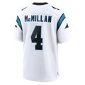 Jdoa C.Panthers #4 Tetairoa McMillan Player White Home Game Stitched Jerseys