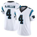 Jdoa C.Panthers #4 Tetairoa McMillan Player White Vapor F.U.S.E. Limited Home Game Stitched Jerseys