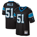 Jdoa C.Panthers #51 Sam Mills Player Black Mitchell & Ness Legacy Replica Stitched Jerseys
