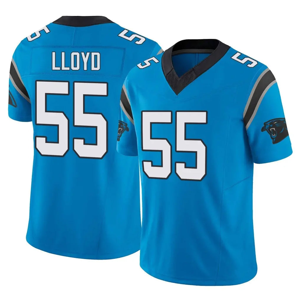 Jdoa C.Panthers #55 Devin Lloyd Player Blue Vapor F.U.S.E. Limited Home Game Stitched Jerseys