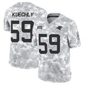 Jdoa C.Panthers #59 Luke Kuechly Player Arctic Camo Salute to Service Limited Stitched Jerseys