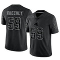 Jdoa C.Panthers #59 Luke Kuechly Player Black REFLECTIVE Limited Stitched Jerseys