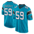 Jdoa C.Panthers #59 Luke Kuechly Player Blue Game Stitched Jerseys