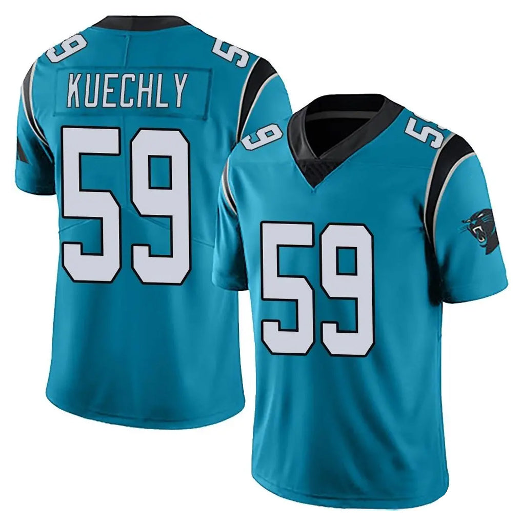 Jdoa C.Panthers #59 Luke Kuechly Player Blue Vapor Untouchable Limited Game Stitched Jerseys