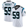Jdoa C.Panthers #59 Luke Kuechly Player White Vapor Limited Stitched Jerseys