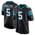 Jdoa C.Panthers #5 Jaelan Phillips Player Black Game Stitched Jerseys