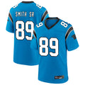 Jdoa C.Panthers #89 Steve Smith Sr Player Blue Home Game Stitched Jerseys
