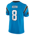 Jdoa C.Panthers #8 Jaycee Horn Blue Vapor F.U.S.E. Limited Stitched Jerseys