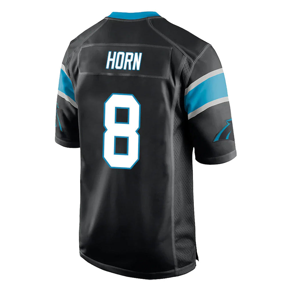 Jdoa C.Panthers #8 Jaycee Horn Player Black Game Stitched Jerseys