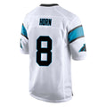 Jdoa C.Panthers #8 Jaycee Horn Player White Game Stitched Jerseys