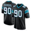 Jdoa C.Panthers #90 Julius Peppers Player Black Game Stitched Jerseys