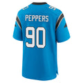 Jdoa C.Panthers #90 Julius Peppers Player Blue Home Game Stitched Jerseys
