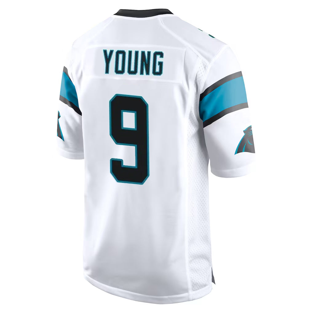 Jdoa C.Panthers #9 Bryce Young Player White Game Stitched Jerseys