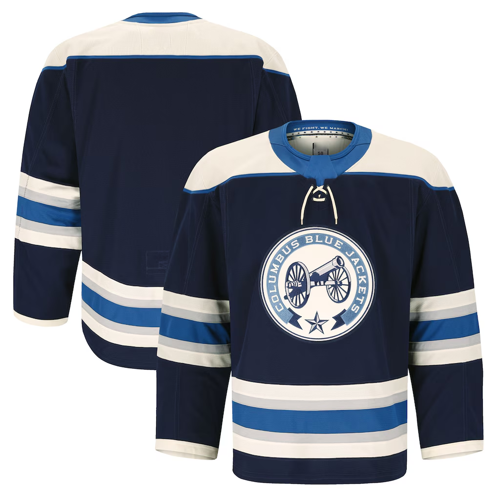 Jdoa CB.Jackets Navy Alternate Authentic Pro Jersey