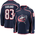 Jdoa CB.Jackets #83 Conor Garland Navy Home Breakaway Jersey