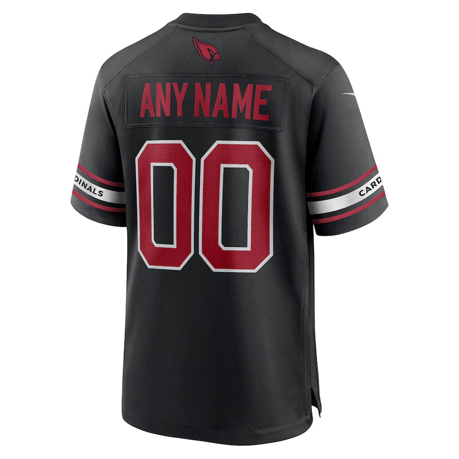 Jdoa Custom A.Cardinals Black Replica Alternate Game Stitched Jerseys