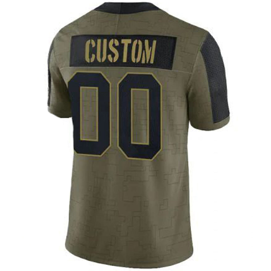 Jdoa Custom A.Cardinals Olive Salute To Service Limited Stitched Jerseys