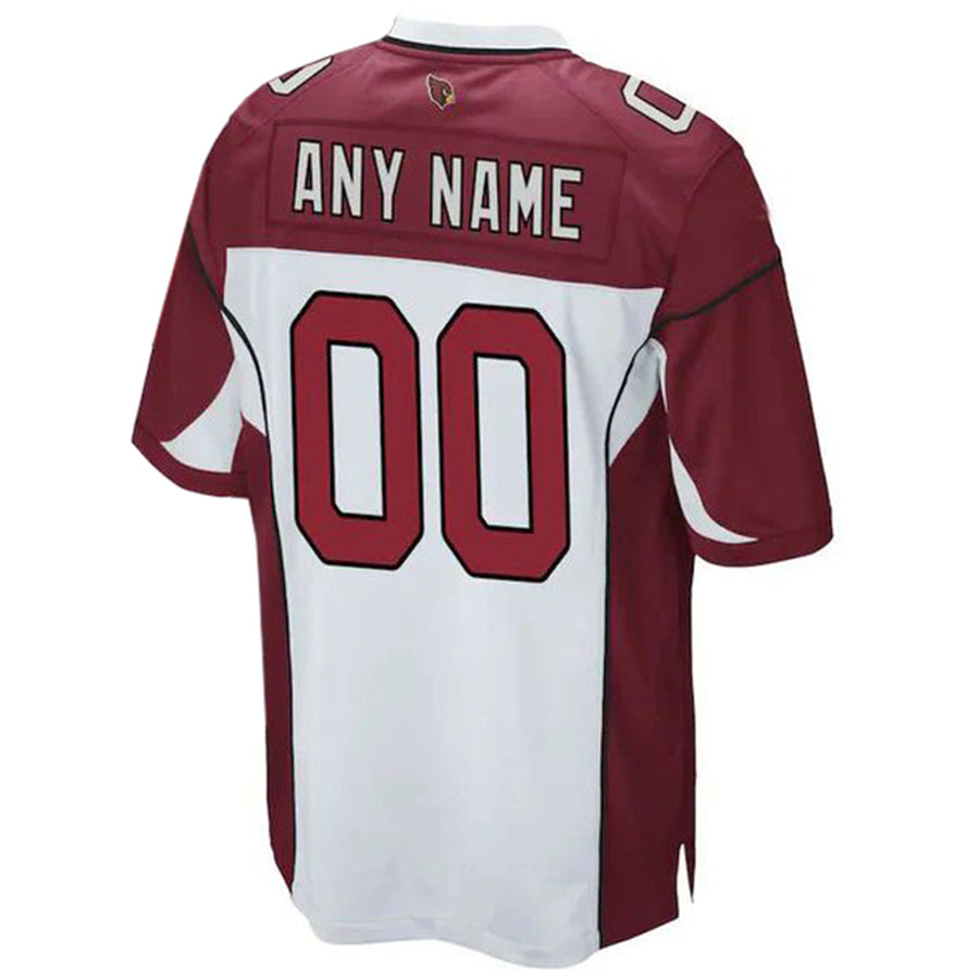 Jdoa Custom A.Cardinals White-Red Game Stitched Jerseys