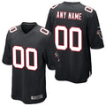 Jdoa Custom A.Falcons Black Alternate Game Stitched Jerseys