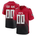 Jdoa Custom A.Falcons Red Limited Home Game Any Name & Numbers Stitched Jerseys