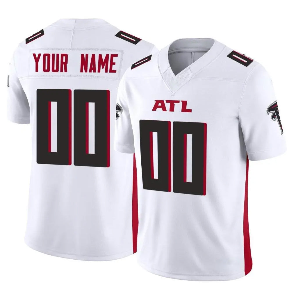 Jdoa Custom A.Falcons White Vapor F.U.S.E. Limited Elite Home Game Any Name & Numbers Stitched Jerseys