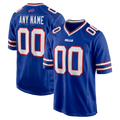 Jdoa Custom B.Bills Royal Royal Game Stitched Jerseys