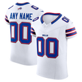 Jdoa Custom B.Bills White Vapor F.U.S.E. Elite Stitched Jerseys