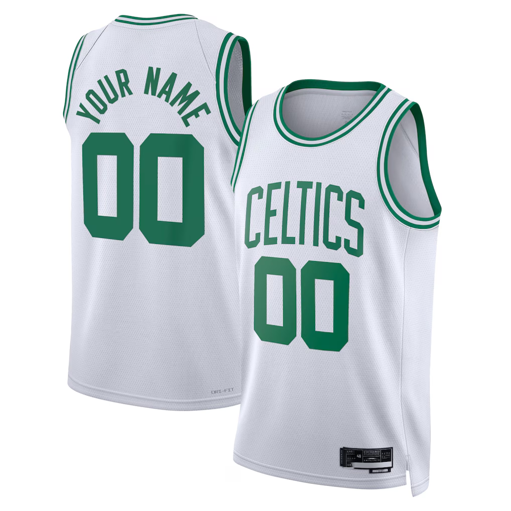 Xdoa Custom B.Celtics White Swingman Jerseys - Association Edition