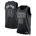 Jdoa Custom B.Nets Black 2022-23 Swingman Jerseys - Statement Edition