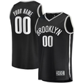 Jdoa Custom B.Nets Black Fast Break Replica Jerseys - Icon Edition