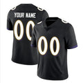 Jdoa Custom B.Ravens Black Replica Limited Game Stitched Jerseys
